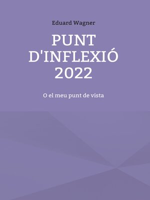 cover image of Punt d'inflexió 2022